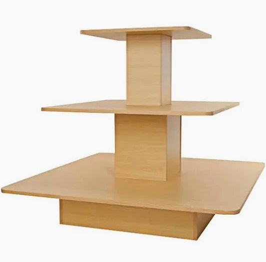 3 Tier Square Table