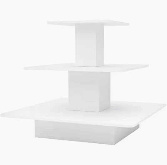 3 Tier Square Table