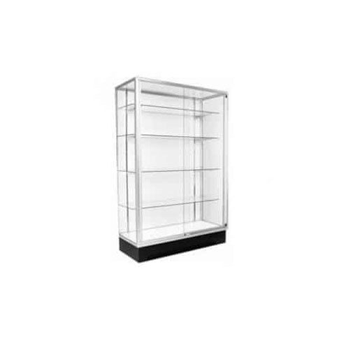 Aluminum Wall Showcase/ Trophy Case Chrome