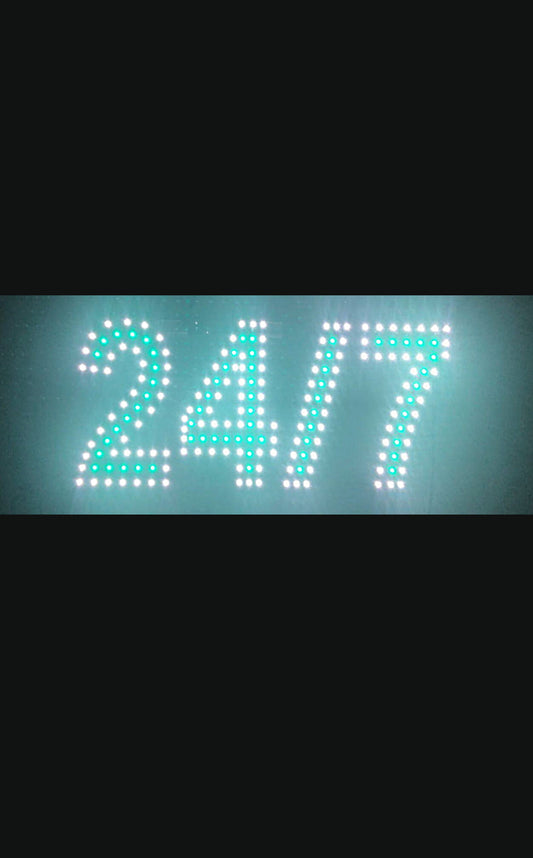 LED 24/7 SIGN