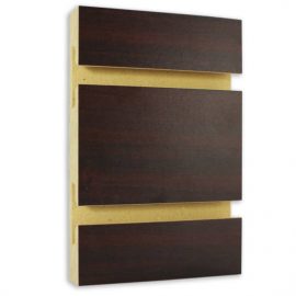 Slatwall Panels - Mahogany