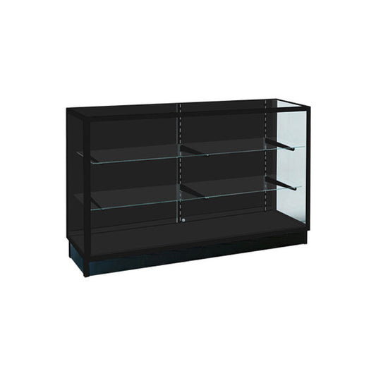 Aluminum Extra Vision Showcase Black