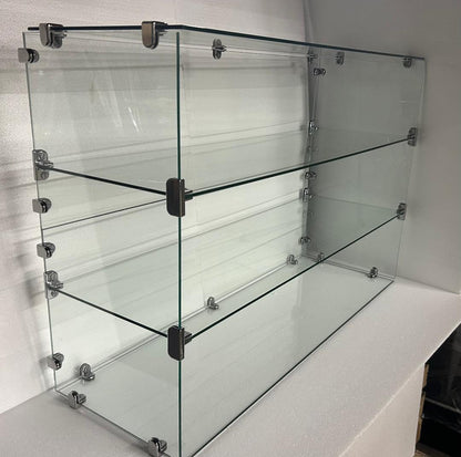 Counter Top Glass Display 3L x 2'H x 12"W