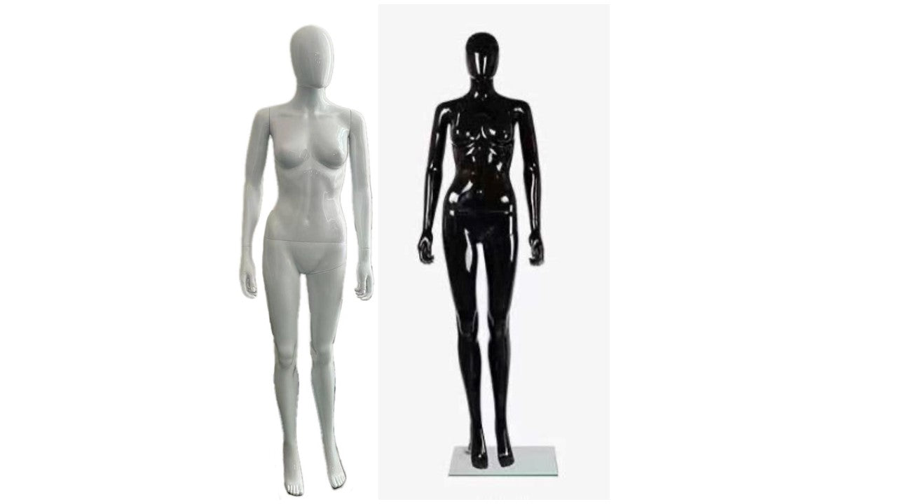 Female Full Body Mannequins Glossy