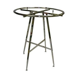 42" Folding Round Rack With 1-1/4" Diameter Round Tube Ring