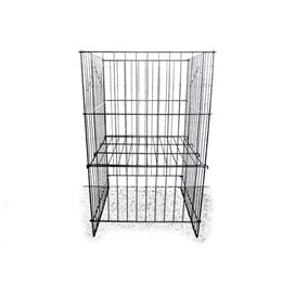 Grid Dumpbin With Adjustable Bottom 18"L X 18"W X 30"H