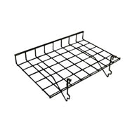 Slatwall/Gridwall/Pegboard Straight Shelf 15" Deep X 24" Long With Lip