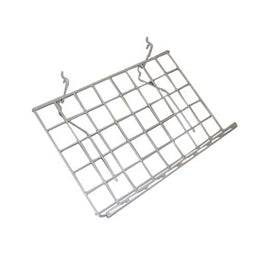 Slatwall/Gridwall/Pegboard Slanted Shelf 15" D X 24" L With Lip (5 PER BOX)