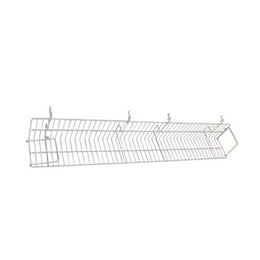 4 Ft Slatwall/ Gridwall/ Pegboard Wire Video Shelf (10 PER BOX)