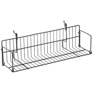 Gridwall wire shelves book/CD/Video