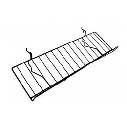 Gridwall/Slatwall/Pegboard Wire Shelf 6.5"D X 23"L With 2" Lip (5 PER BOX)