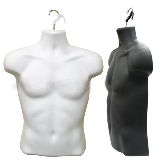Male Half Body Hanging Mannequin