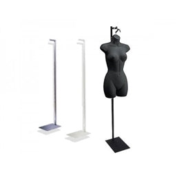 Adjustable Hanging Mannequin Form DIsplay 51"-78" Stand