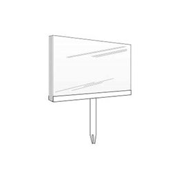 Plexi Card Holder 7" X 11"