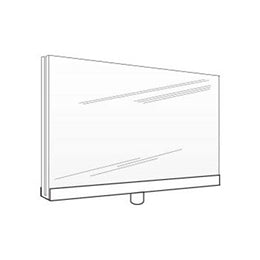 Plexi Card Holder 8-1/2" X 11"