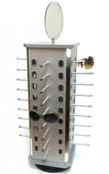 Spinning 4-Sided Sunglasses Display