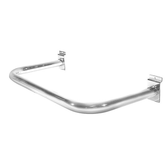 Round-U-Rail slatwall bracket