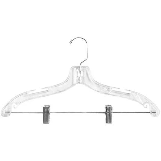 17" Suit Hanger - Clear