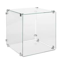 Glass Cubic Display -12"Lx12"Wx12"H-