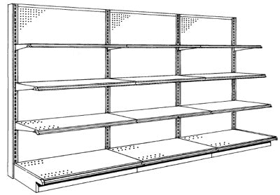 Wall shelving