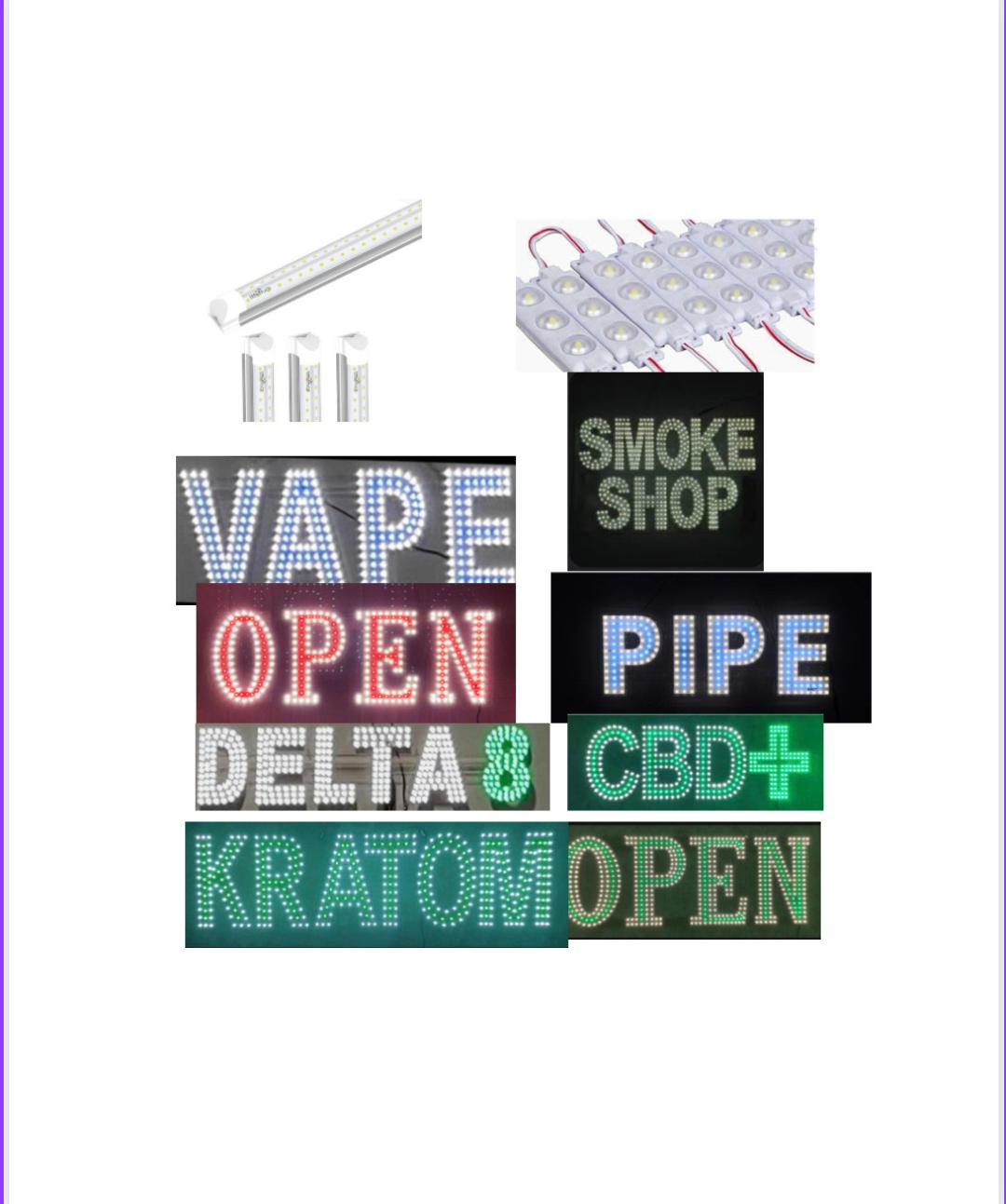OTHERS, LED sign EBT, Skill Game, Lorrery, Liquor, Beer & Wine, Strip ...