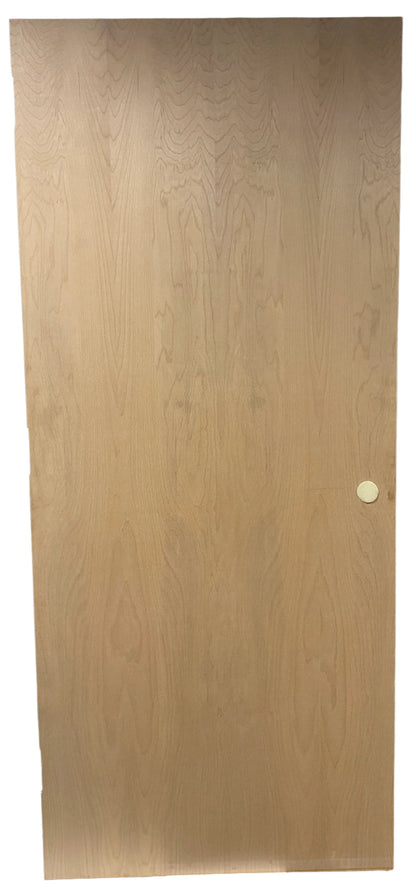 Natural Birch Commercial Wood Door