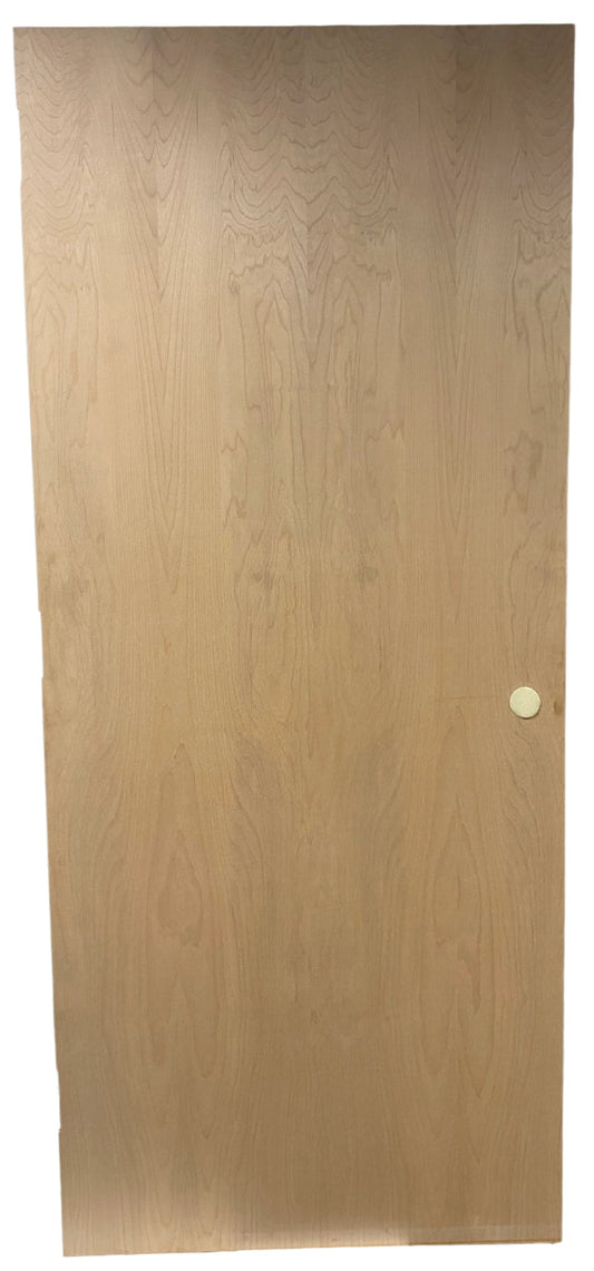 Natural Birch Commercial Wood Door