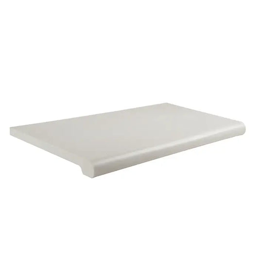Plastic Bullnose Shelves 2' White