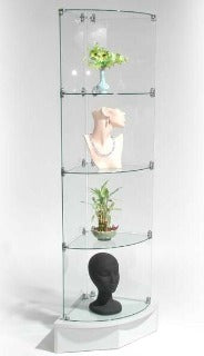 4- Level Glass Display Tower