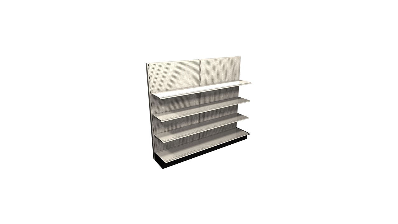 Gondola Wall Shelving – Priceless Store Fixtures