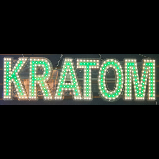 Kratom LED Sign